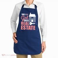 This Girl Sells Real Estate Real Estate Agent Apron thumb 2