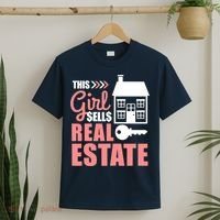 This Girl Sells Real Estate Real Estate Agent T-Shirt thumb 2