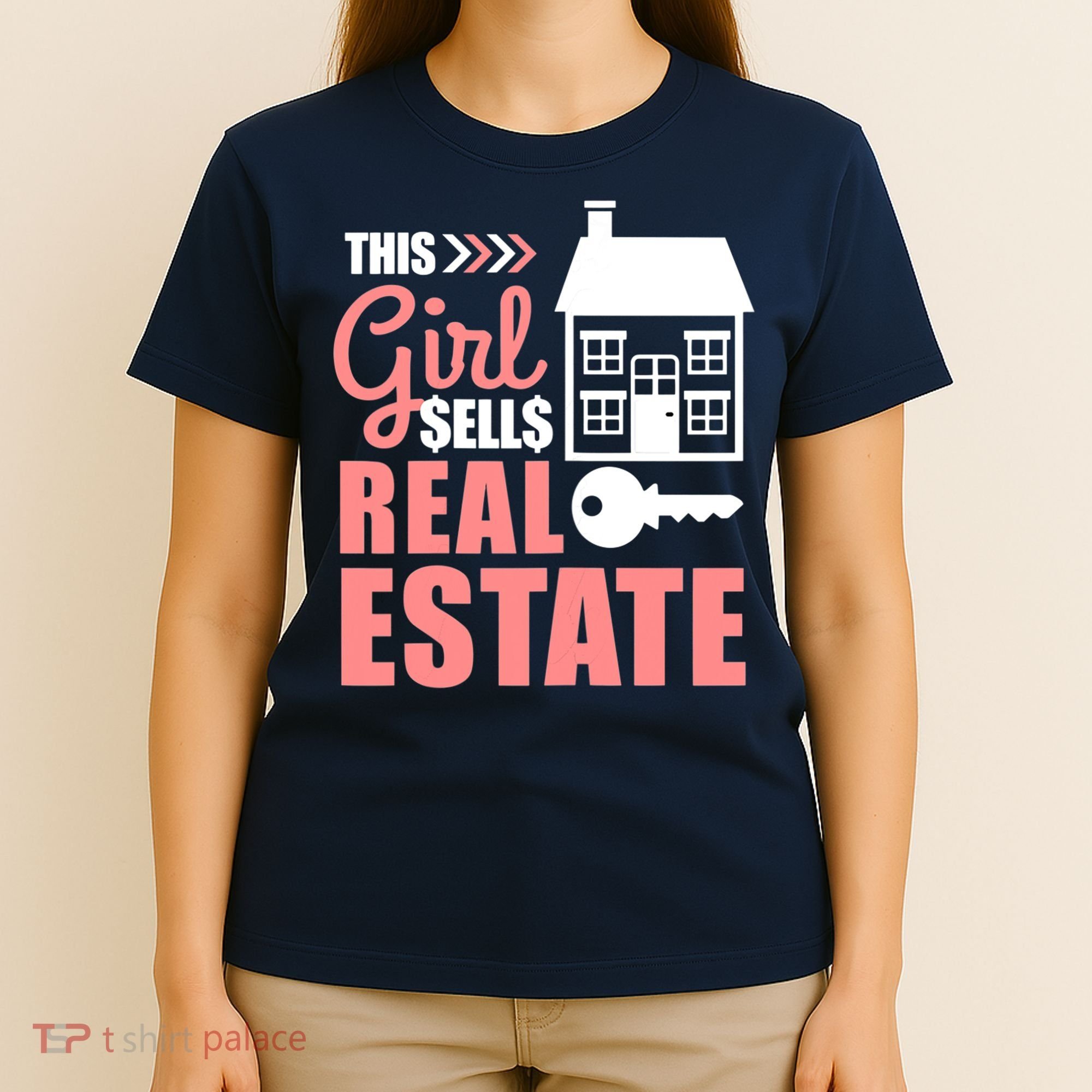 This Girl Sells Real Estate Real Estate Agent T-Shirt