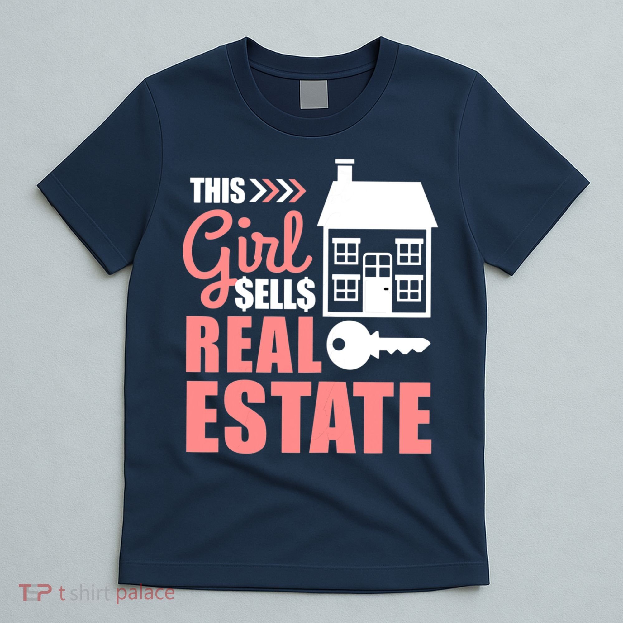 This Girl Sells Real Estate Real Estate Agent T-Shirt