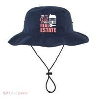 This Girl Sells Real Estate Real Estate Agent Bucket Hat thumb 0