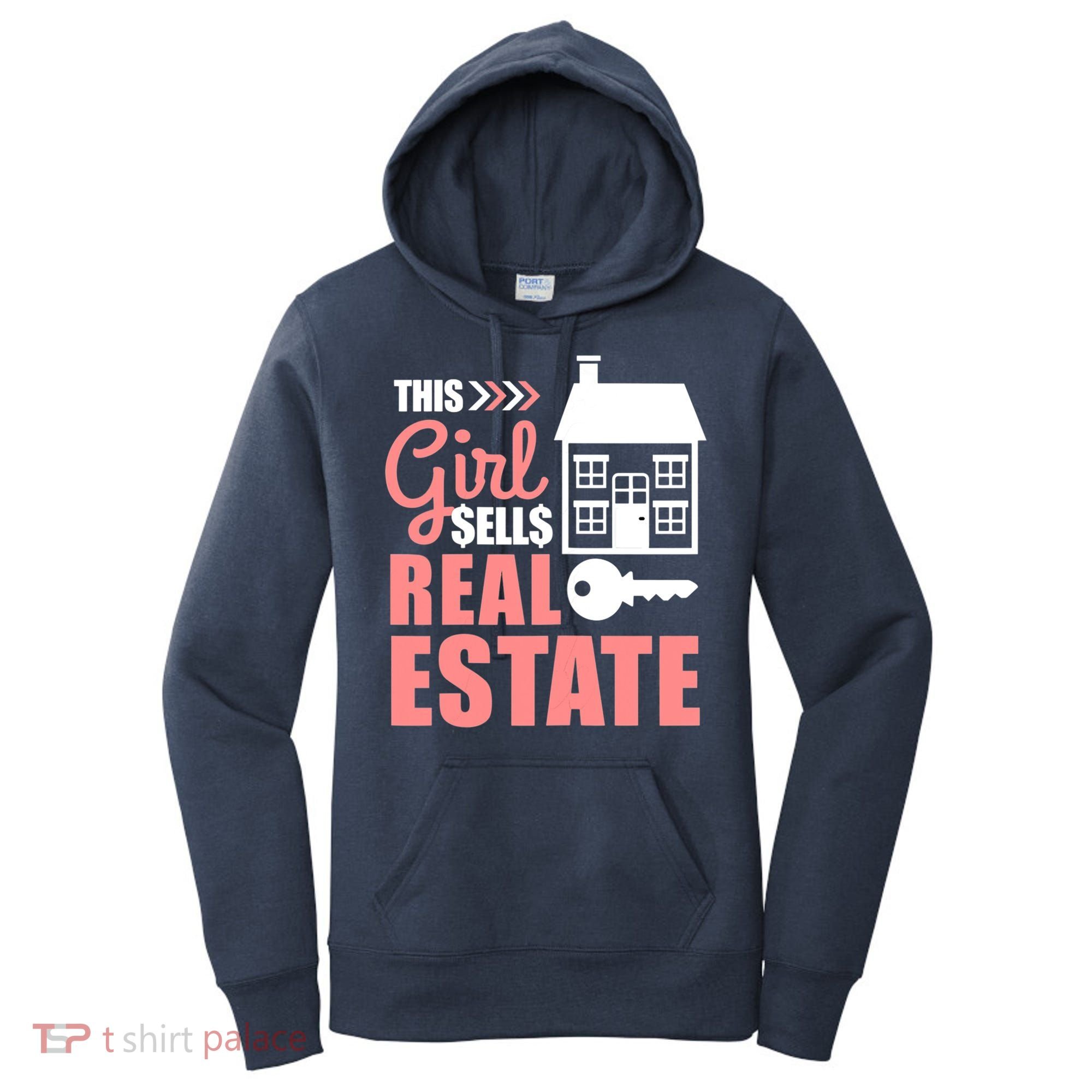 This Girl Sells Real Estate Real Estate Agent Women's Hoodie