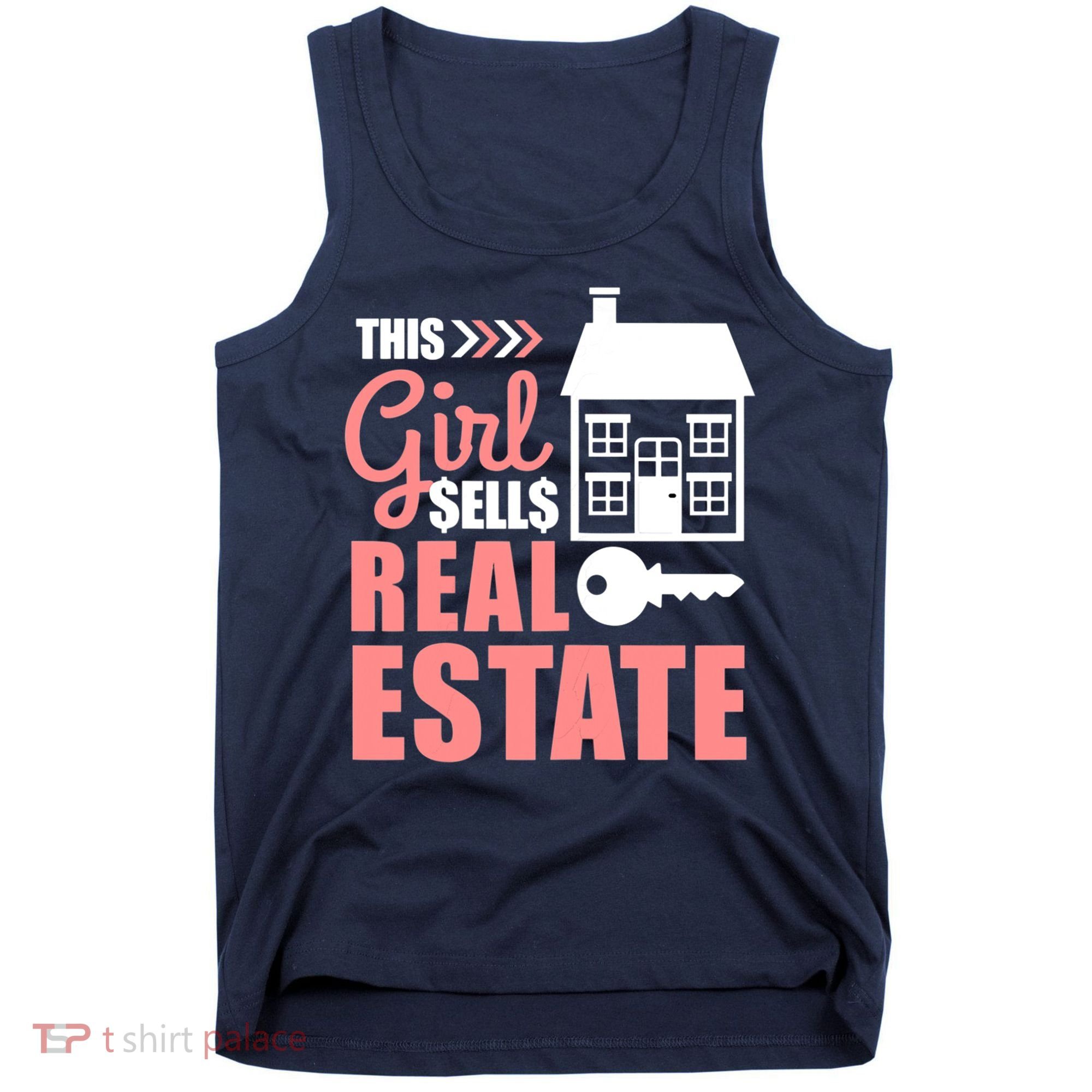 This Girl Sells Real Estate Real Estate Agent Tank Top