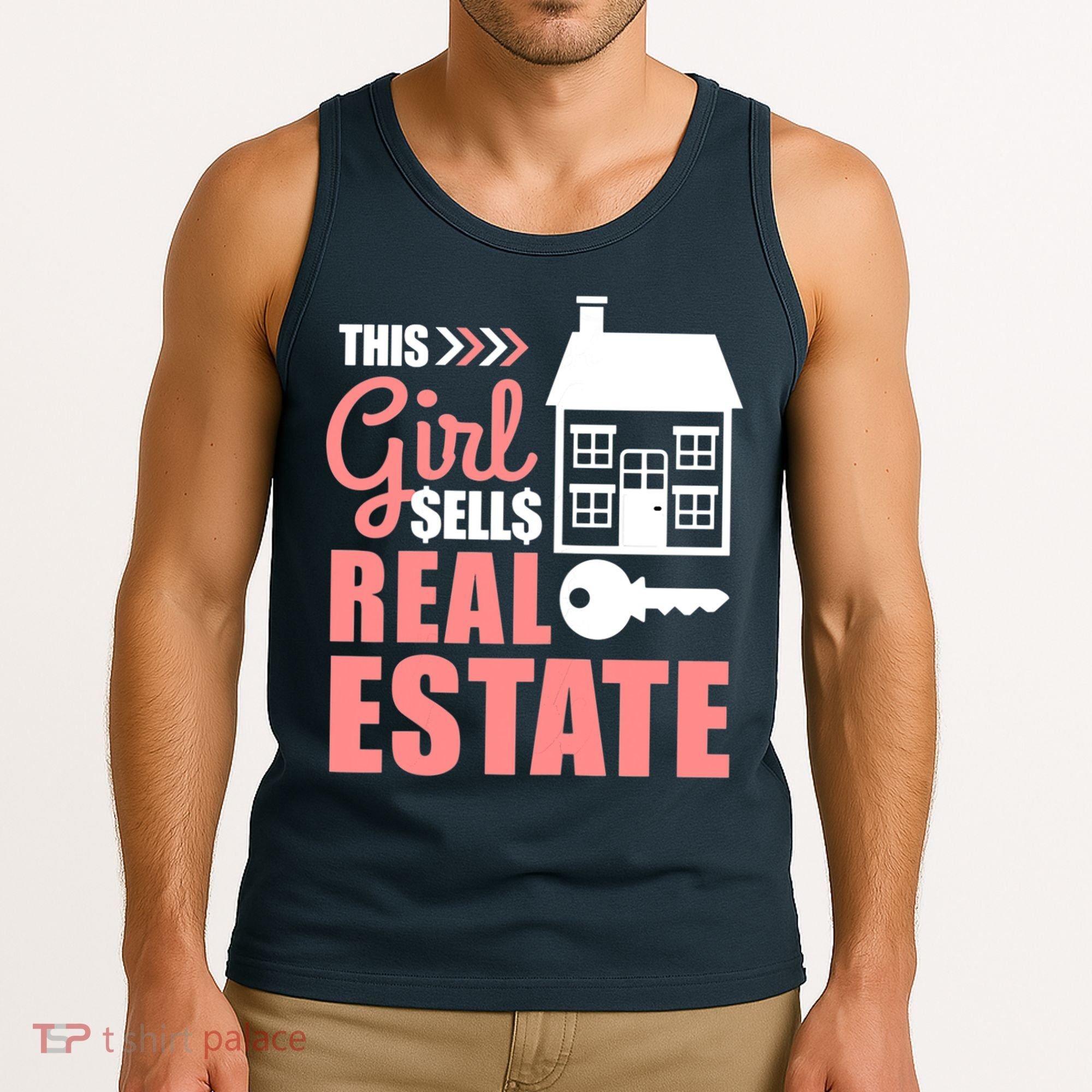 This Girl Sells Real Estate Real Estate Agent Tank Top