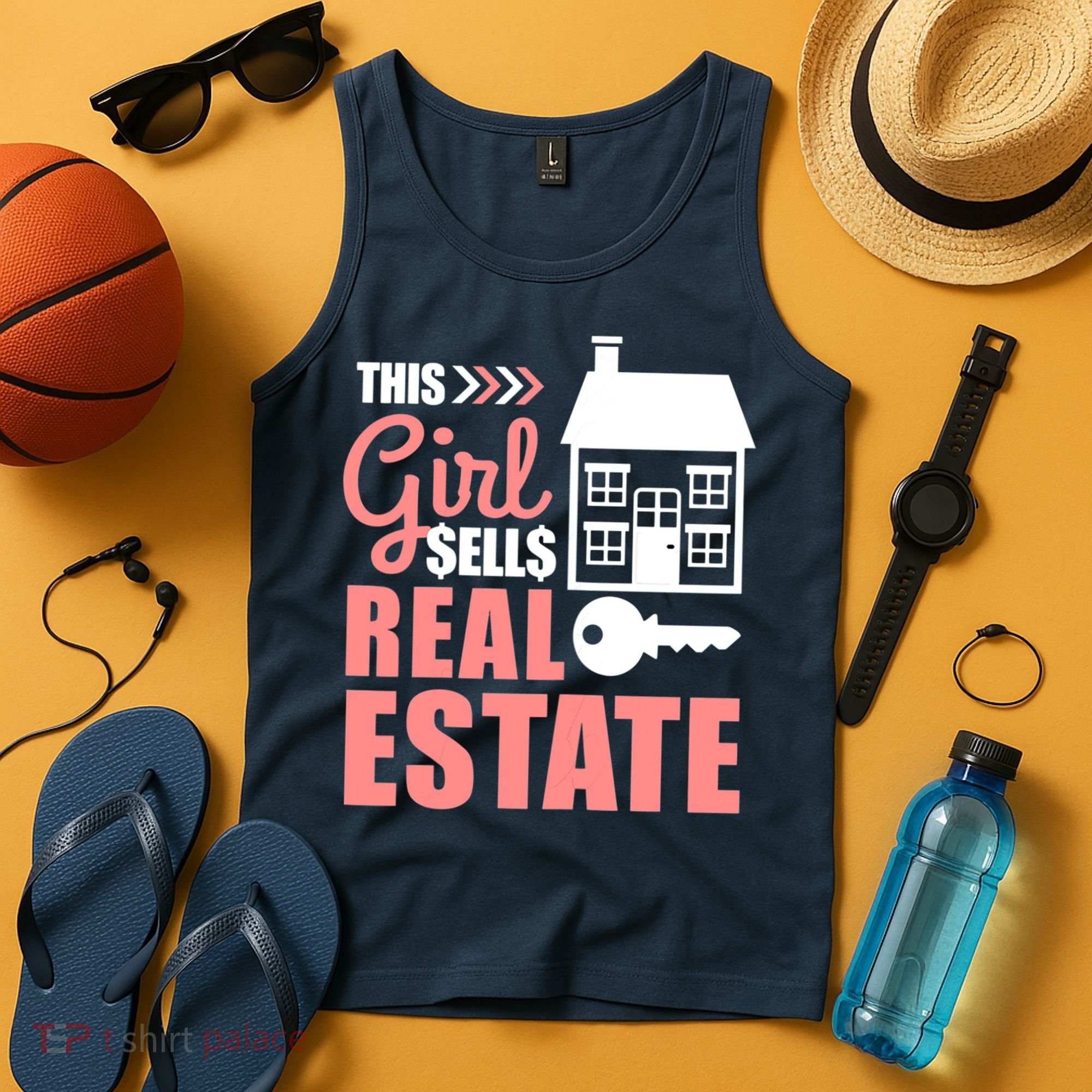 This Girl Sells Real Estate Real Estate Agent Tank Top