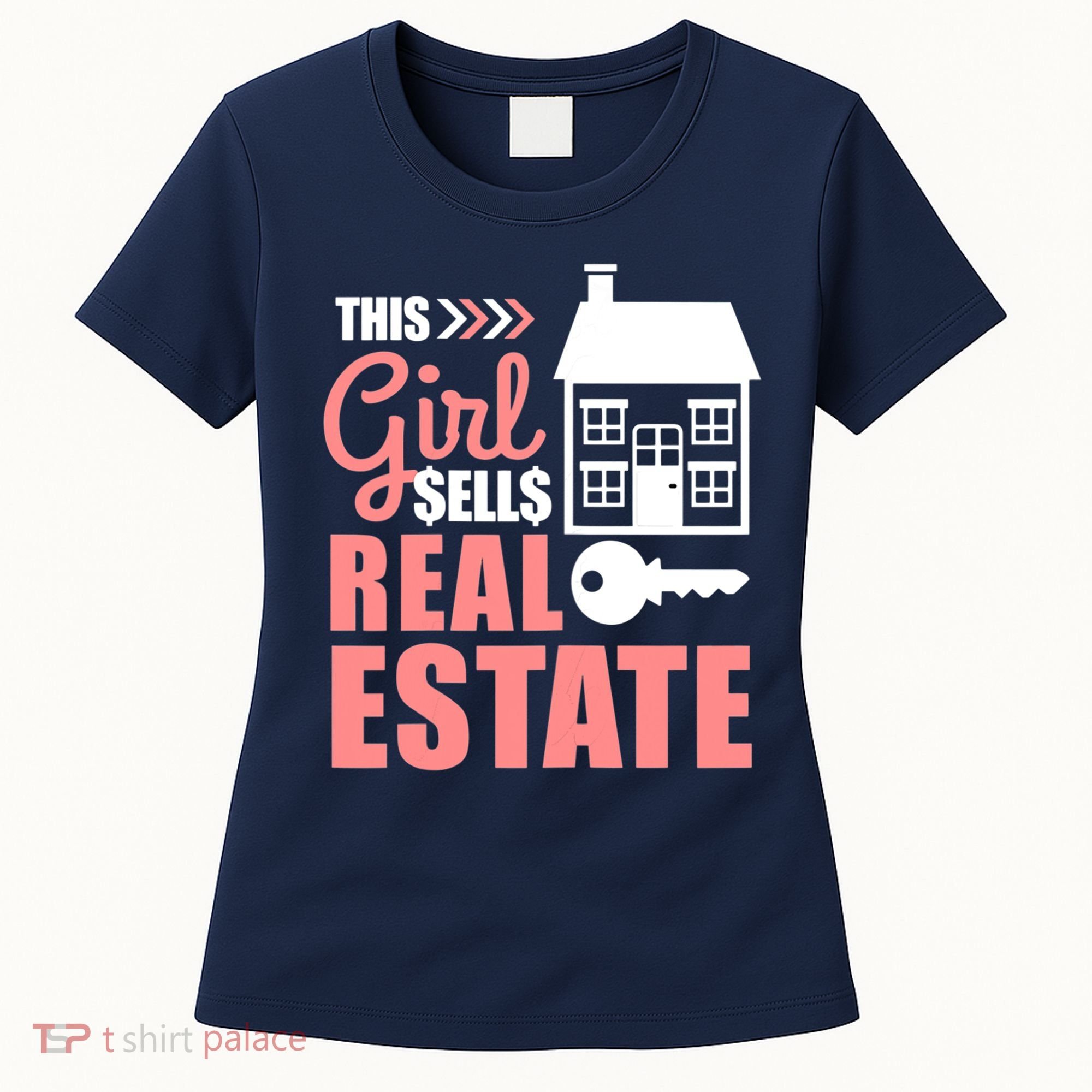 This Girl Sells Real Estate Real Estate Agent Women's T-Shirt
