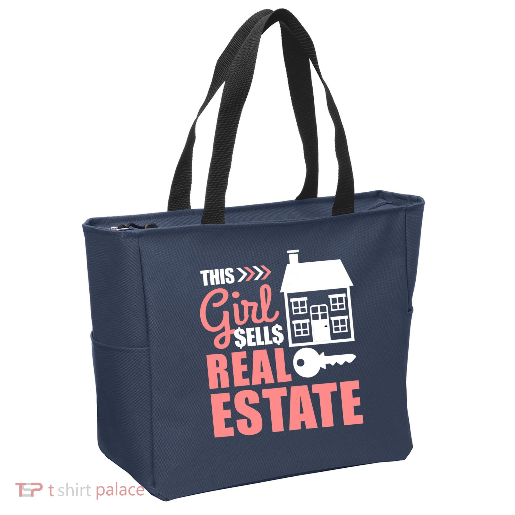 This Girl Sells Real Estate Real Estate Agent Tote Bag