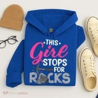 This Girl Stops For Rocks Rock Collector Geode Hunter Hoodie thumb 4