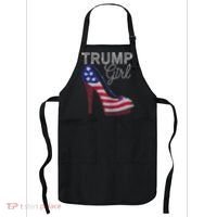 Trump Girl Stilettos High Heel American Flag Bling Apron thumb 0