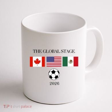 The Global Stage 2026 Coffee Mug back