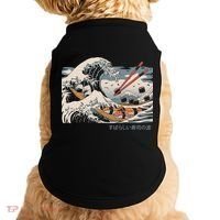 The Great Sushi Wave Doggie Tank thumb 0