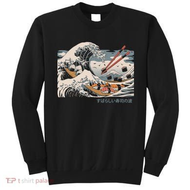 The Great Sushi Wave Sweatshirt