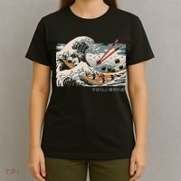 The Great Sushi Wave T-Shirt thumb 4