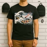 The Great Sushi Wave T-Shirt thumb 6