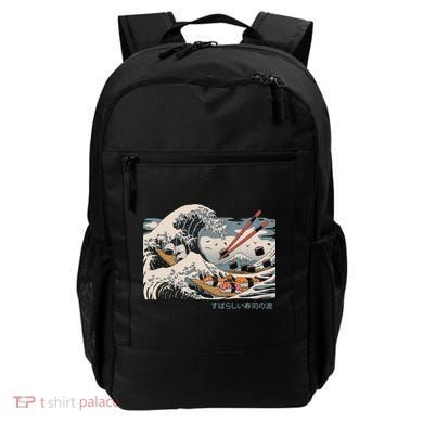 The Great Sushi Wave Backpack
