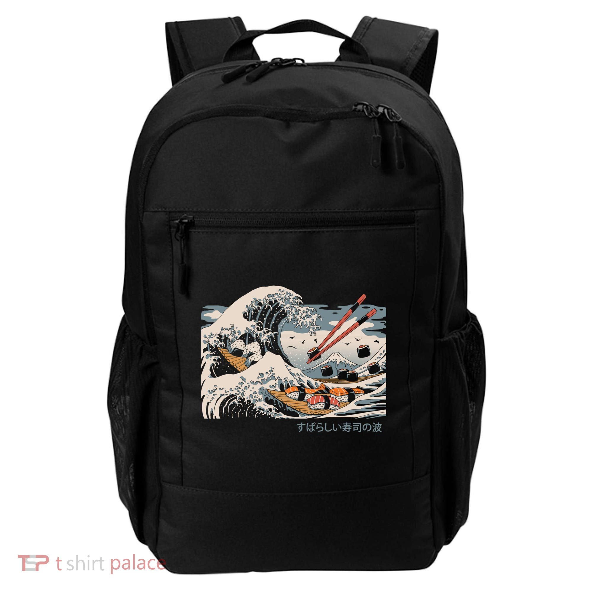 The Great Sushi Wave Backpack