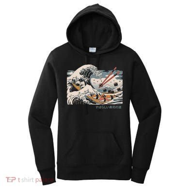 The Great Sushi Wave Women's Hoodie