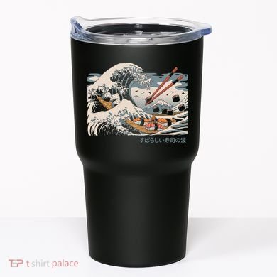 The Great Sushi Wave Tumbler