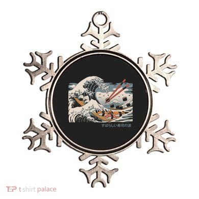 The Great Sushi Wave Ornament