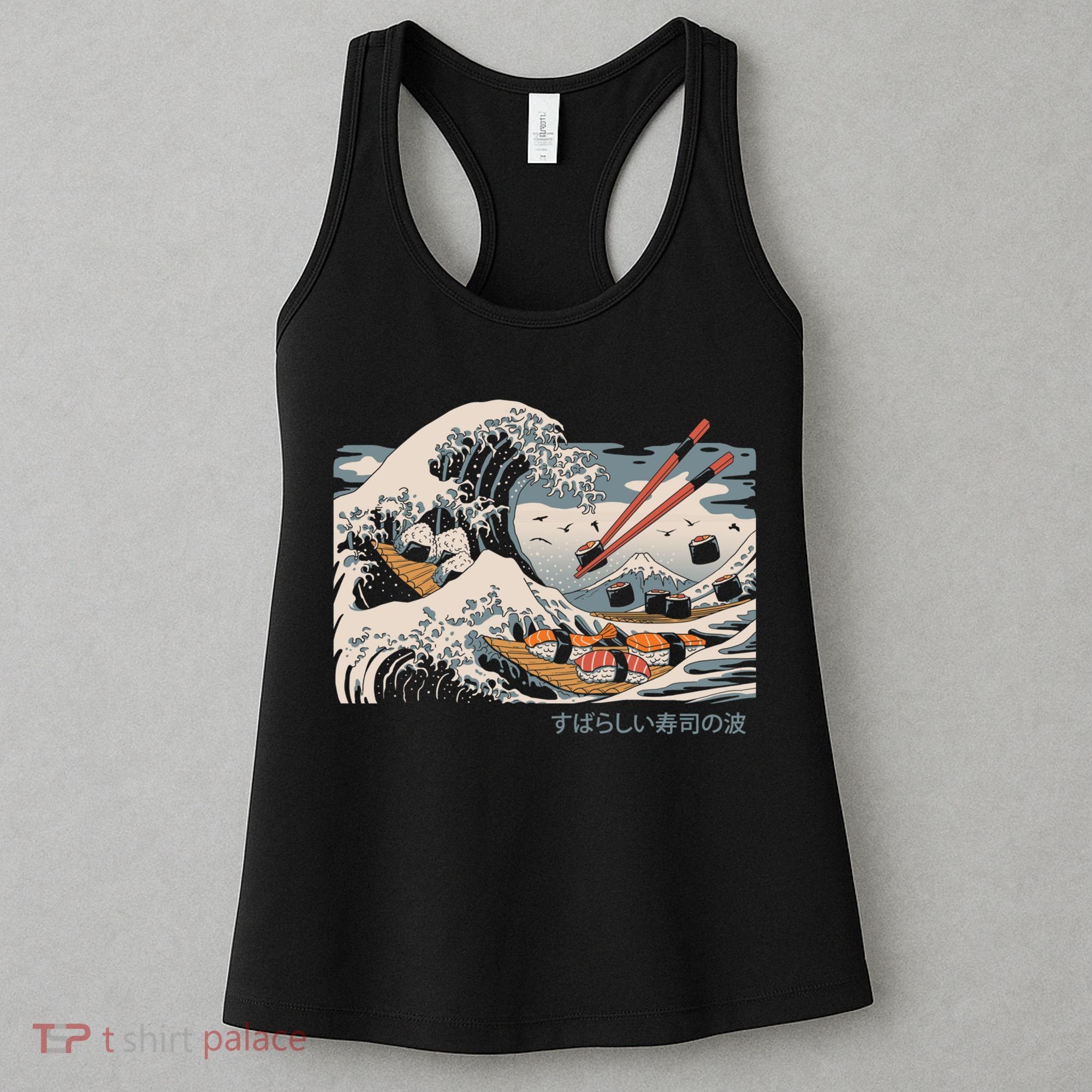 The Great Sushi Wave Women's Tank Top