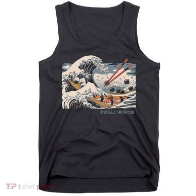 The Great Sushi Wave Tank Top