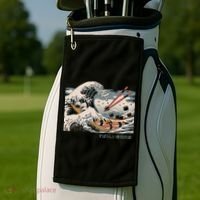 The Great Sushi Wave Golf Towel thumb 2