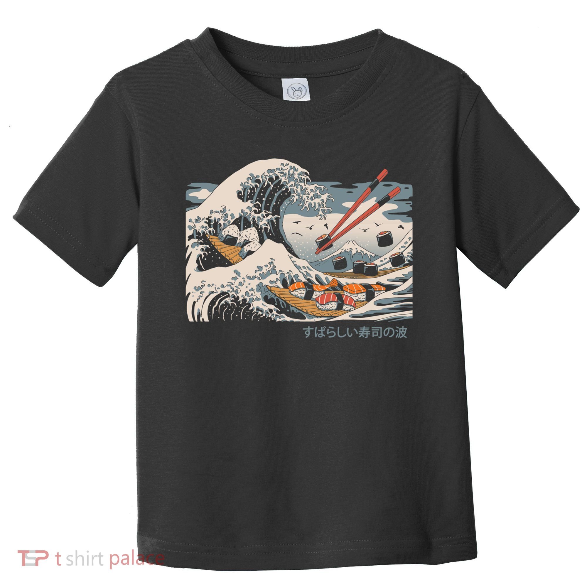 The Great Sushi Wave Toddler T-Shirt