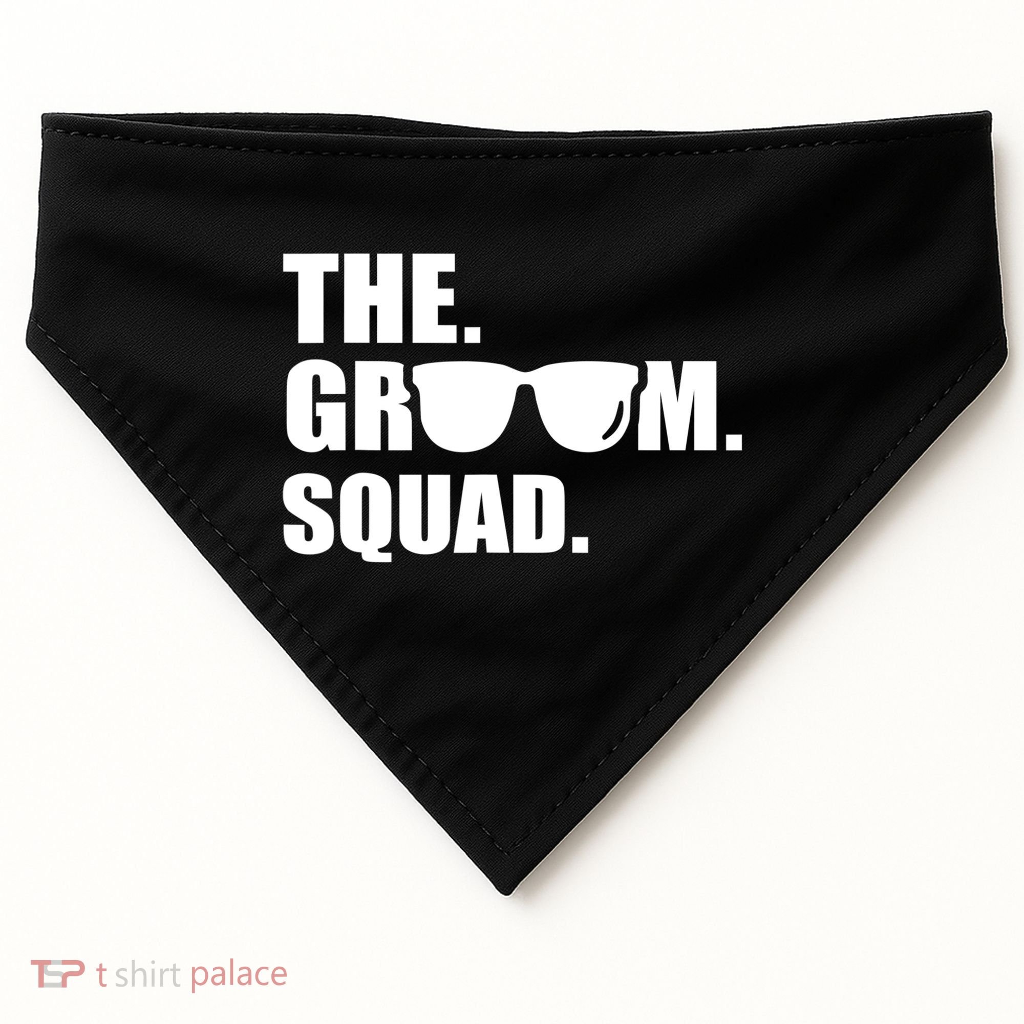 The Groom Squad Bachelor Party Great Gift USA-Made Doggie Bandana