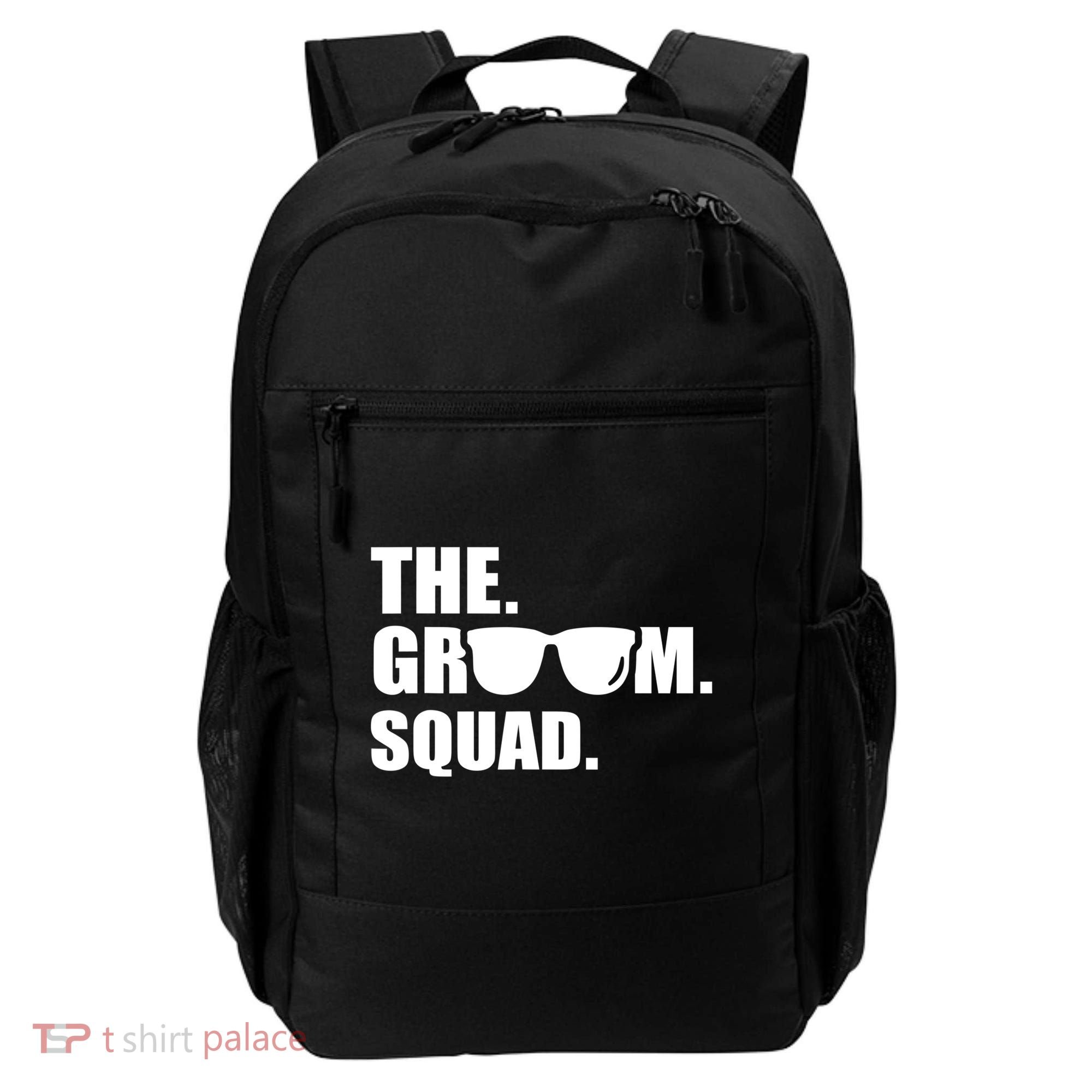 The Groom Squad Bachelor Party Great Gift Backpack