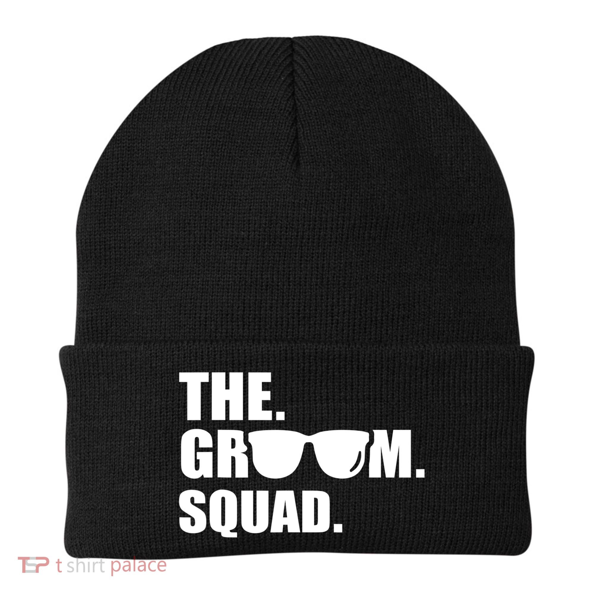 The Groom Squad Bachelor Party Great Gift Beanie