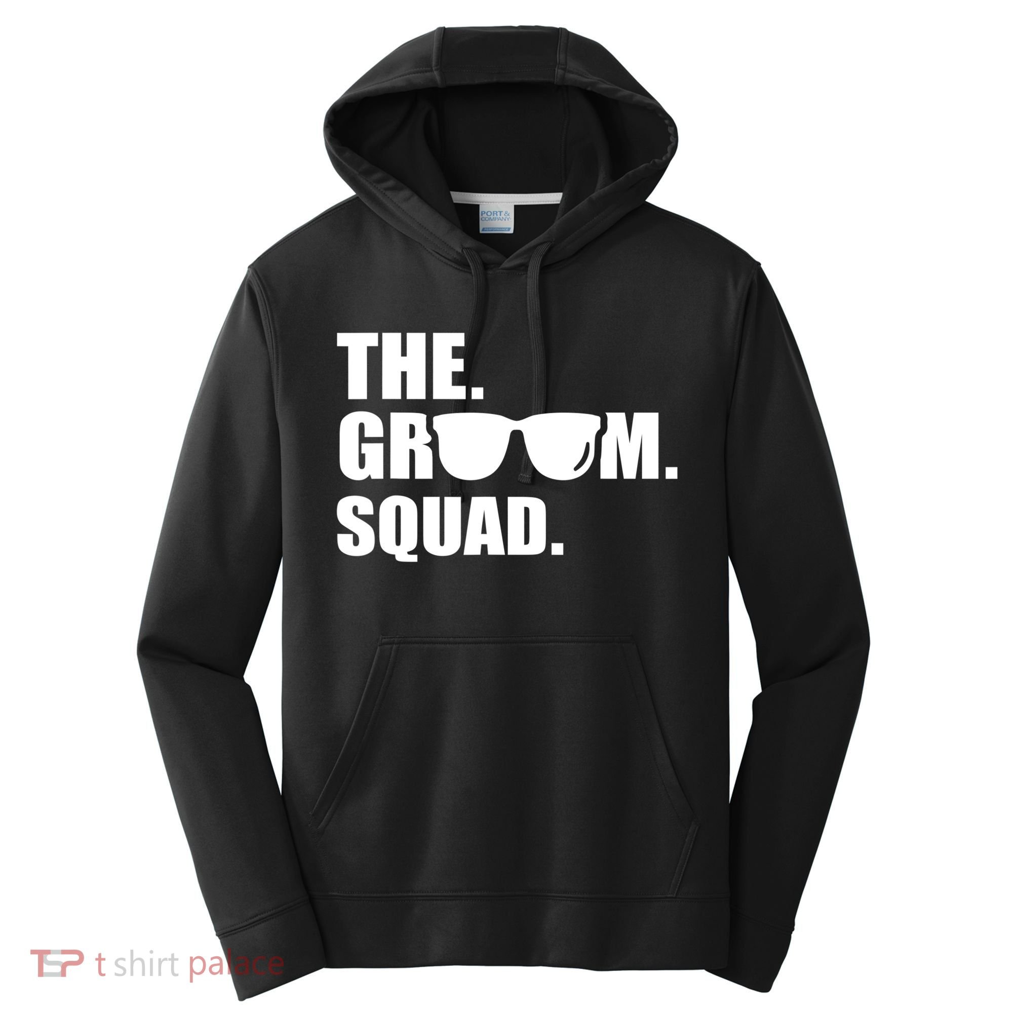 The Groom Squad Bachelor Party Great Gift Performance Fleece Hoodie
