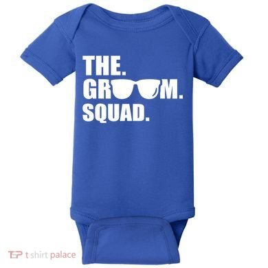 The Groom Squad Bachelor Party Great Gift Baby Bodysuit