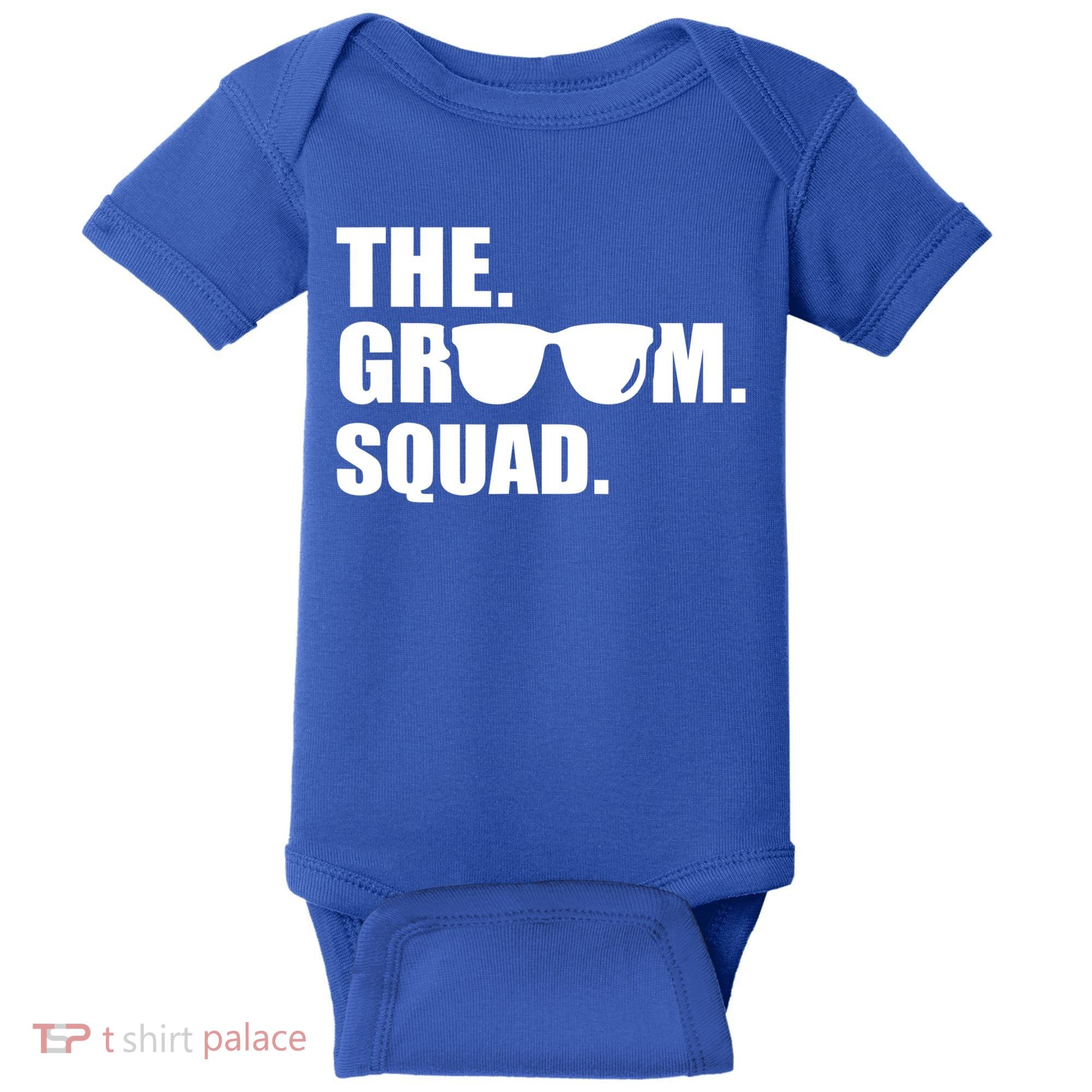 The Groom Squad Bachelor Party Great Gift Baby Bodysuit