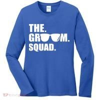 The Groom Squad Bachelor Party Great Gift Women's Long Sleeve Shirt thumb 0