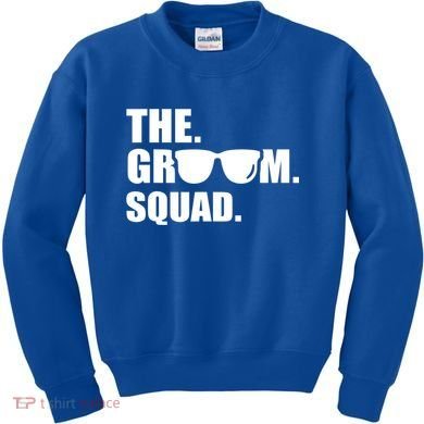 The Groom Squad Bachelor Party Great Gift Kids Sweatshirt