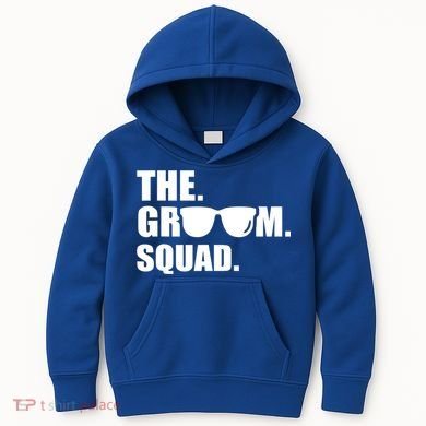 The Groom Squad Bachelor Party Great Gift Kids Hoodie