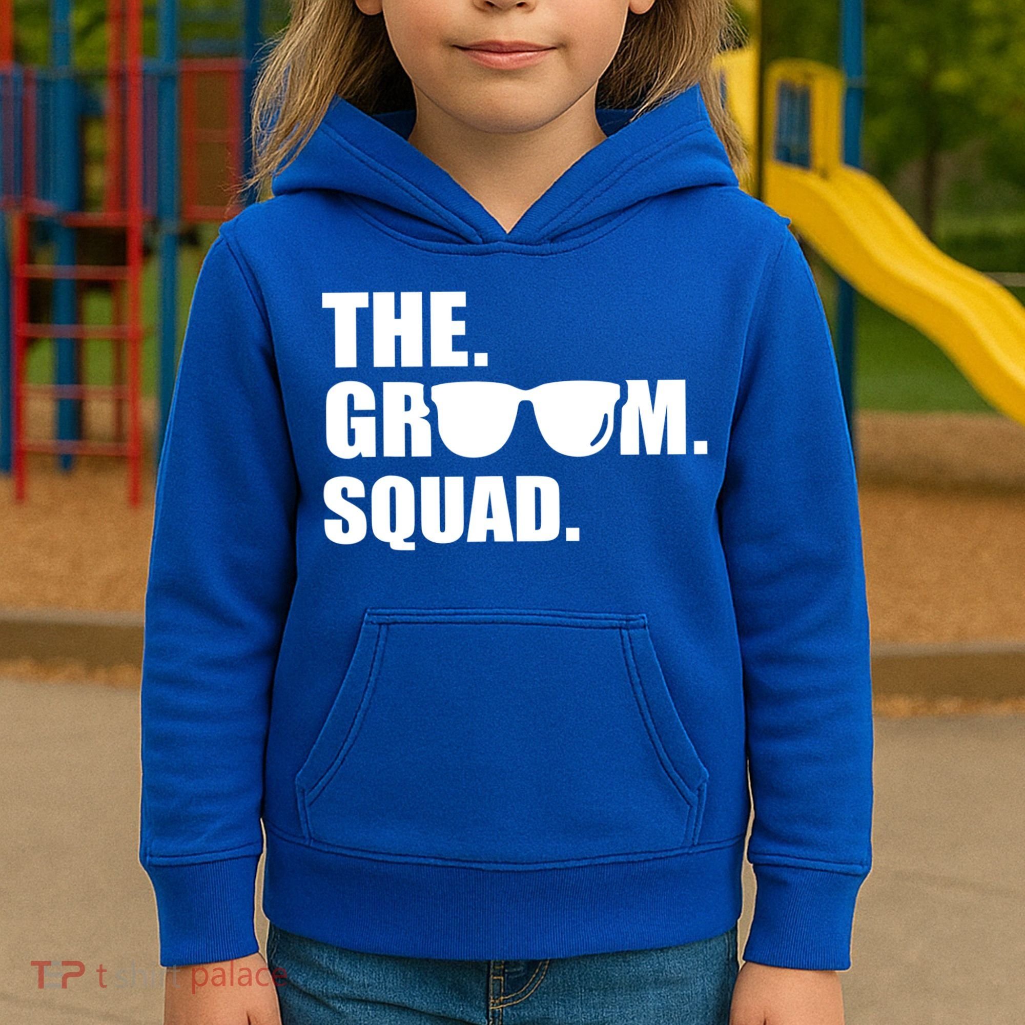 The Groom Squad Bachelor Party Great Gift Kids Hoodie