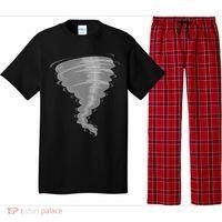 Tornado Gift Storm Chaser Gift Scary Weather Hurricane Great Gift Pajama Set thumb 0