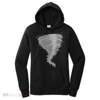 Tornado Gift Storm Chaser Gift Scary Weather Hurricane Great Gift Women's Hoodie thumb 0