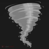 Tornado Gift Storm Chaser Gift Scary Weather Hurricane Great Gift Women's Hoodie thumb 2