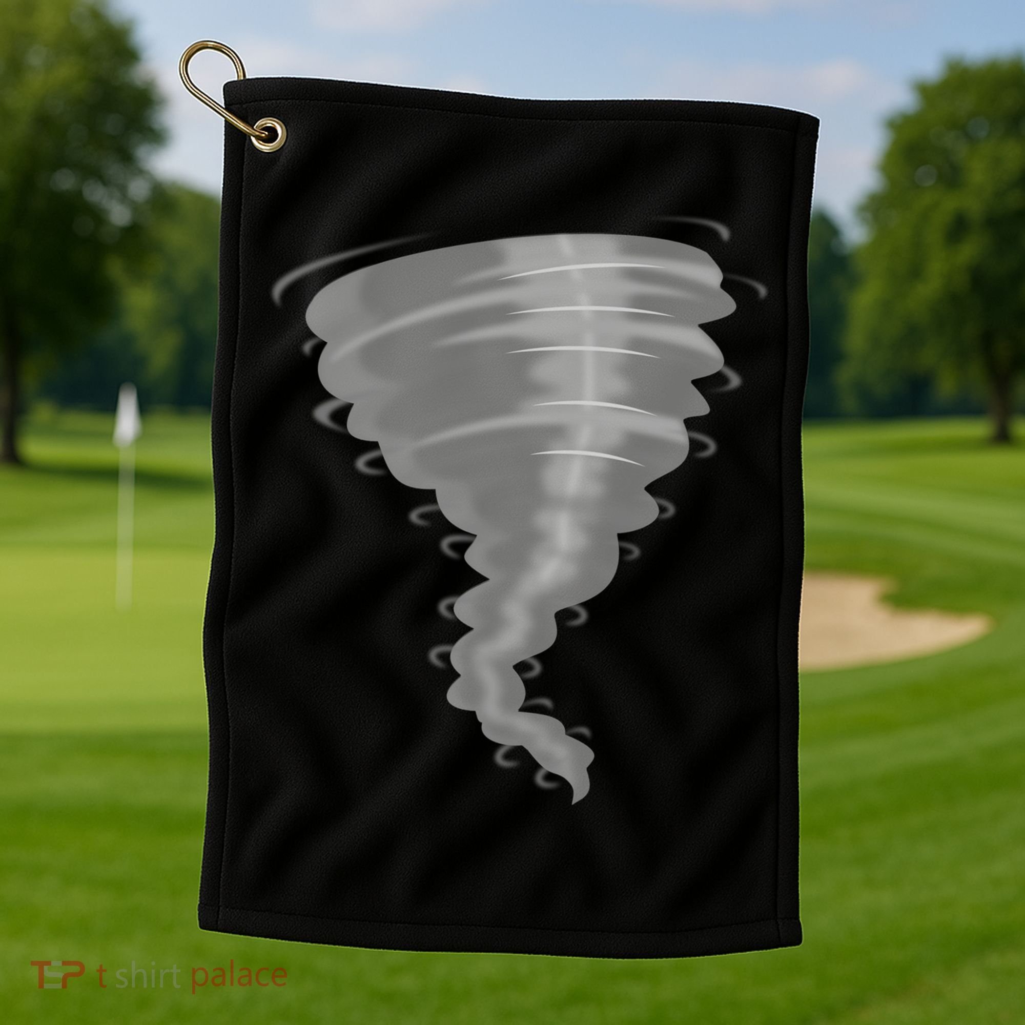 Tornado Gift Storm Chaser Gift Scary Weather Hurricane Great Gift Golf Towel