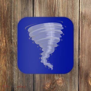 Tornado Gift Storm Chaser Gift Scary Weather Hurricane Great Gift Coaster