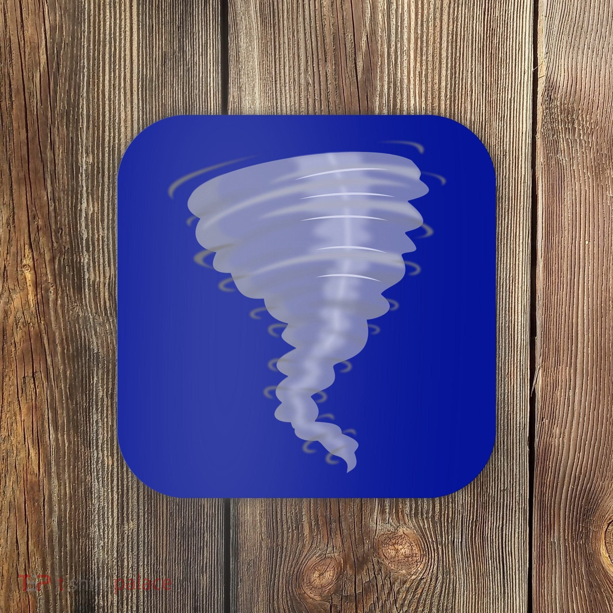 Tornado Gift Storm Chaser Gift Scary Weather Hurricane Great Gift Coaster