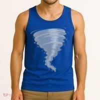 Tornado Gift Storm Chaser Gift Scary Weather Hurricane Great Gift Tank Top thumb 3