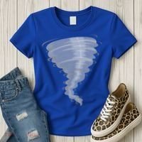 Tornado Gift Storm Chaser Gift Scary Weather Hurricane Great Gift Women's T-Shirt thumb 3