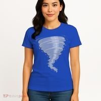 Tornado Gift Storm Chaser Gift Scary Weather Hurricane Great Gift Women's T-Shirt thumb 4