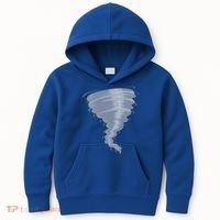 Tornado Gift Storm Chaser Gift Scary Weather Hurricane Great Gift Kids Hoodie thumb 0