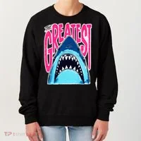 The Greatest Shark Great White Women's Sweatshirt thumb 0