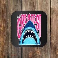The Greatest Shark Great White Coaster thumb 0