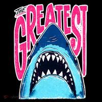 The Greatest Shark Great White Coaster thumb 2